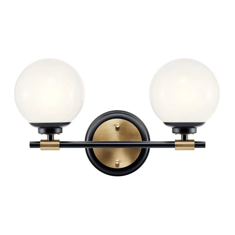 Super-Preis Badezimmerleuchte LED G9 Glas Metall IP44 B:37,3 cm Kugel