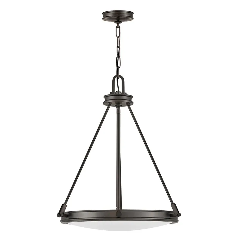 Hängelampe Metall Glas Ø 54,3 cm H: max. 377 cm 4x E14 Preisknaller
