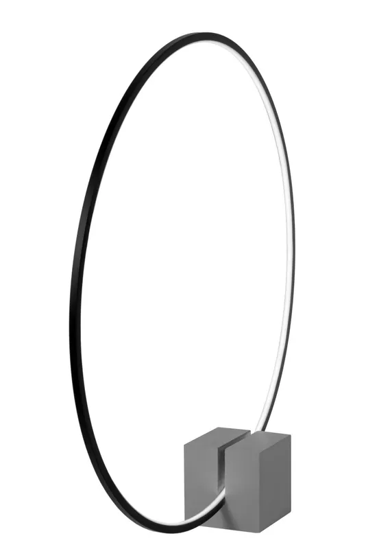 Knallerangebot LED Tischlampe dimmbar Grau Schwarz 83 cm 3000 K