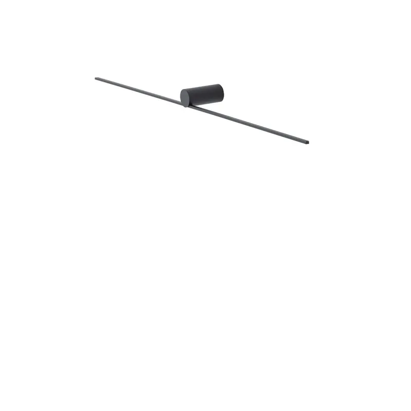 Angebot LED Wandlampe Schwarz 3000 K warmweiß 99 cm