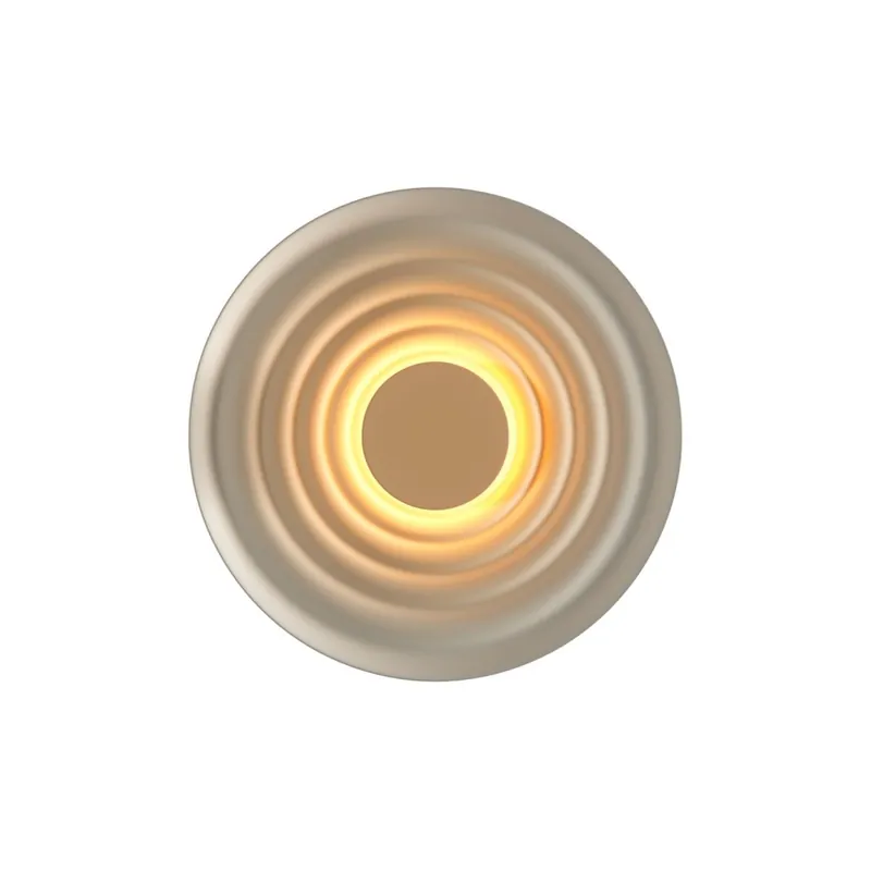 Geprüft LED Wandlampe Aluminium Schwarz Ø40 cm 2700 K indirekt