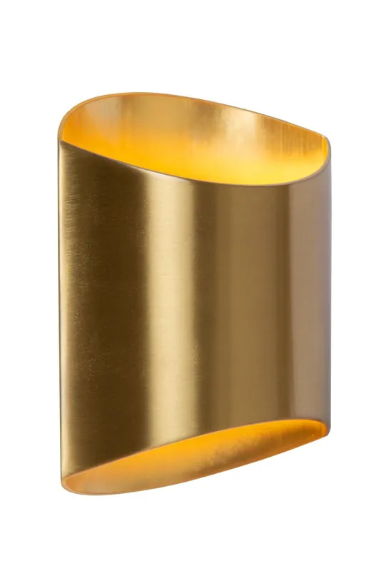 Wandlampe Messing G9 L:16 cm Up Down modern edel Direktkauf