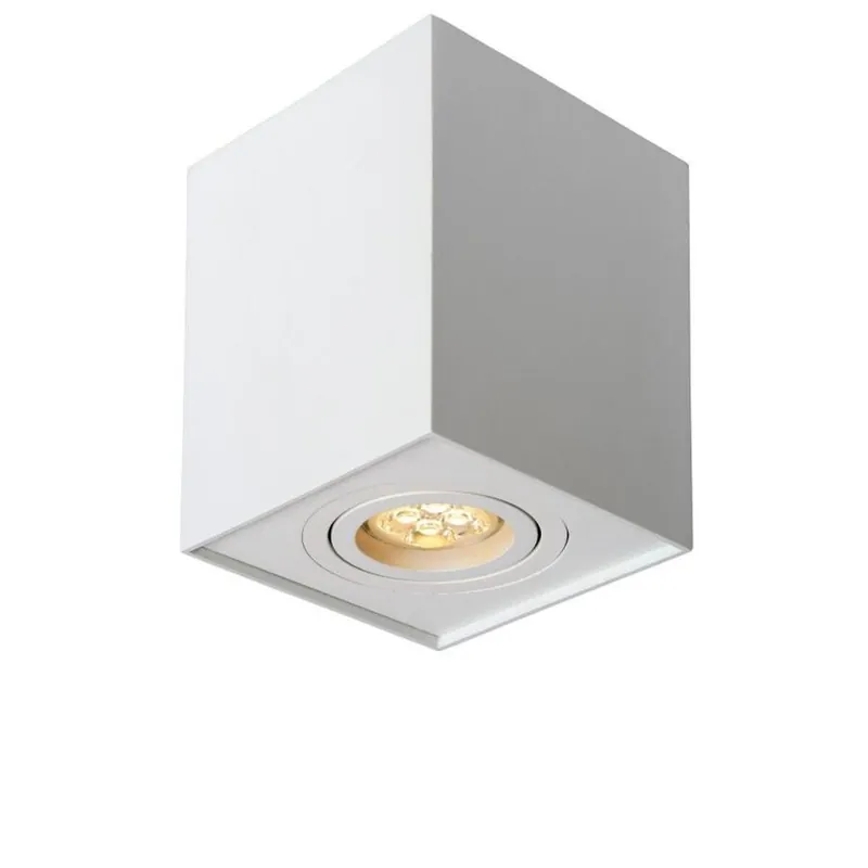 Aufbaustrahler Weiß GU10 B:9 cm modern Kracherpreis