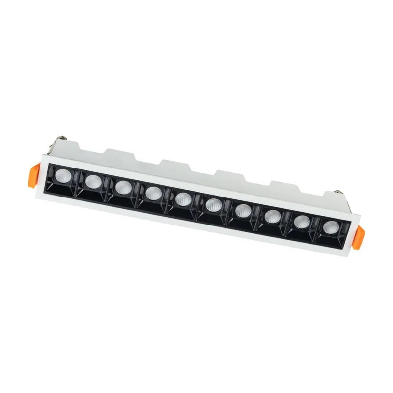 LED Einbaustrahler Weiß 4000 K L:28 cm länglich Modern Echt