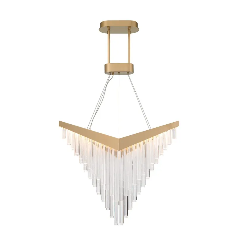 LED Hängeleuchte Modern Design B: 81 cm in Gold 3000K Jetzt Bestellen