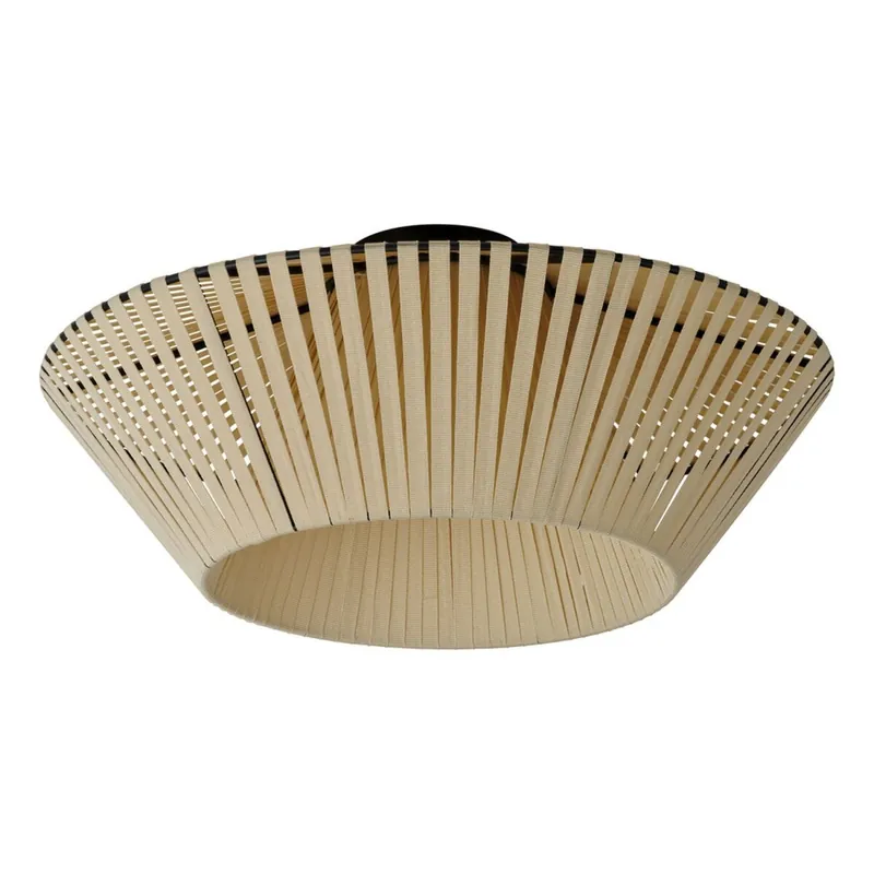 Nur Für Kurze Zeit Deckenlampe Beige Stahl E27 Ø40,5 cm rund OSRAM