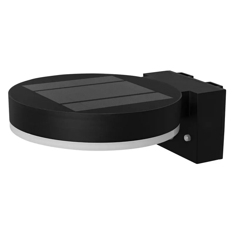 Kracherpreis LED Solar Wandleuchte Sensor Metall 3000K IP44 OSRAM