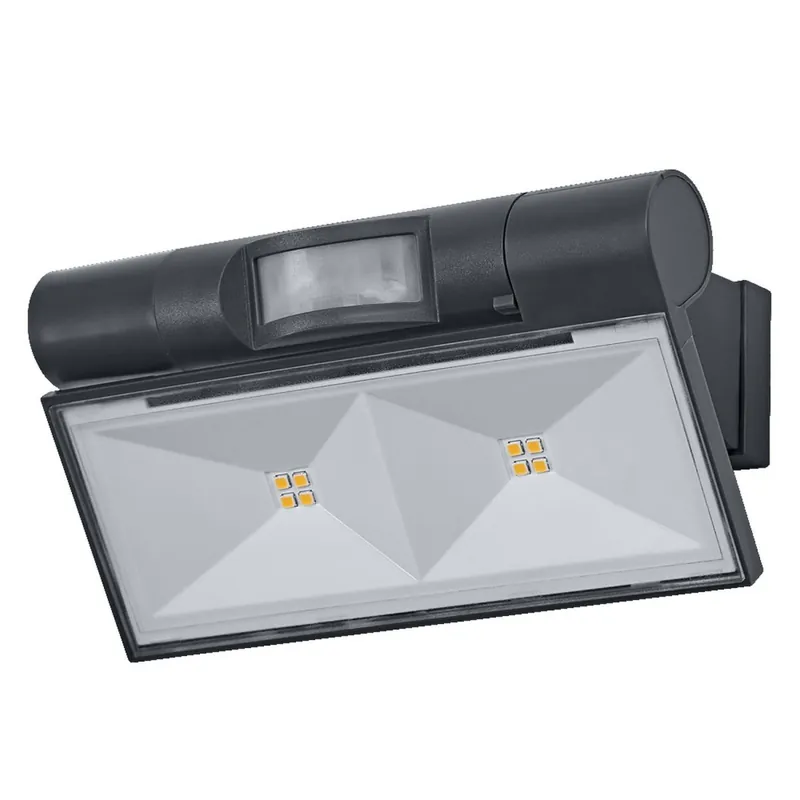 Billig LED Akku Wandpot Sensor schwenkbar 3000K IP44 OSRAM