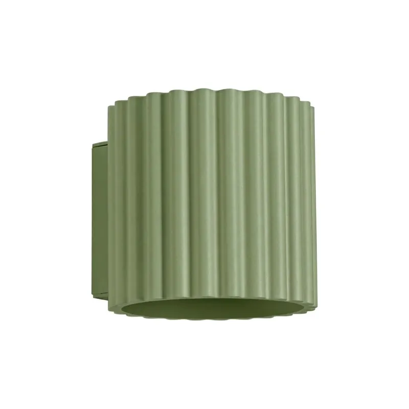 Preisreduziert Wandleuchte Up Down Aluminium Salbei G9 B:10 cm