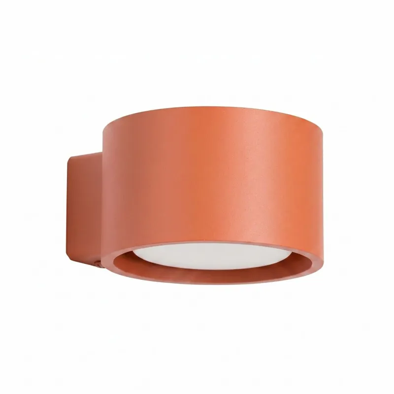 Kracherpreis Wandlampe Aluminium Ockerrot GX53 B:10 cm blendarm