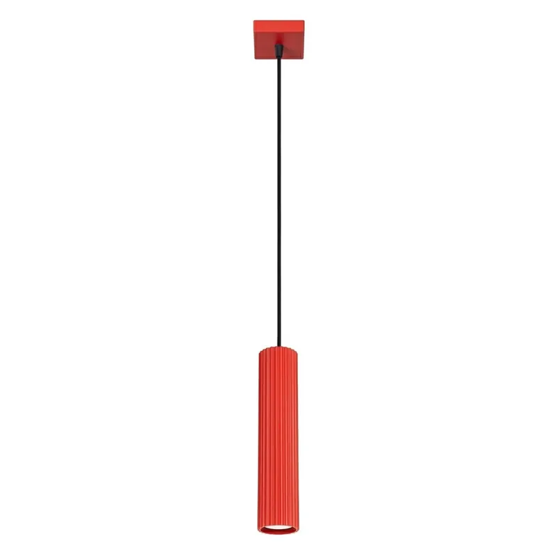 Sofort Bestellen Pendelleuchte Aluminium Rot GU10 Ø6,5 cm modern