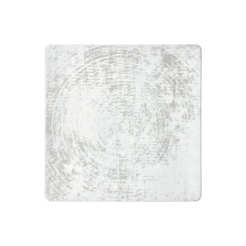 Abverkauf Coupteller flach eckig 238 x 238 mm Shabby Chic 1