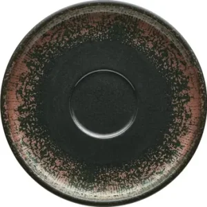 Abverkauf Espresso-Untertasse 127 mm schwarz Shiro Komodo