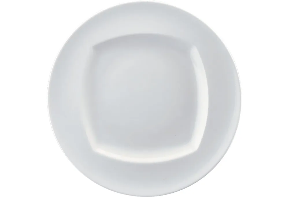 Teller flach mit Fahne 258 mm Event Markenware