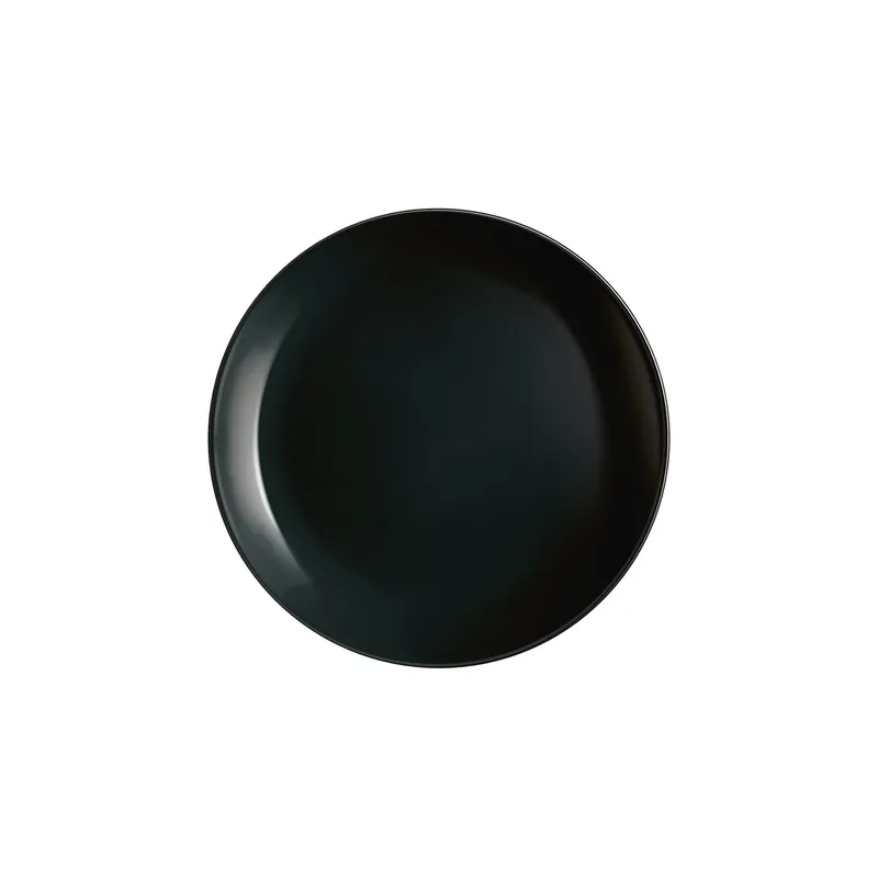Beliebt Coupteller flach 190 mm uni schwarz