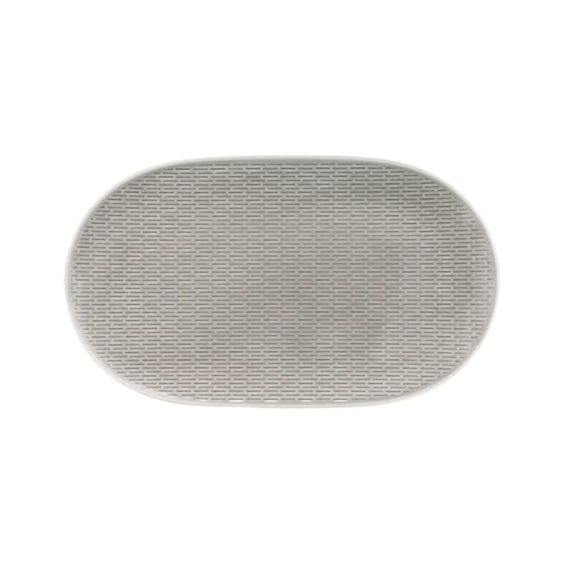Coupplatte oval 325 x 188 mm / Relief Beliebt