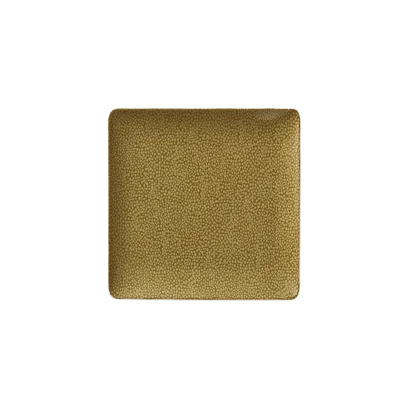Nur Für Kurze Zeit Coupteller flach quadratisch 200 x 200 mm olive