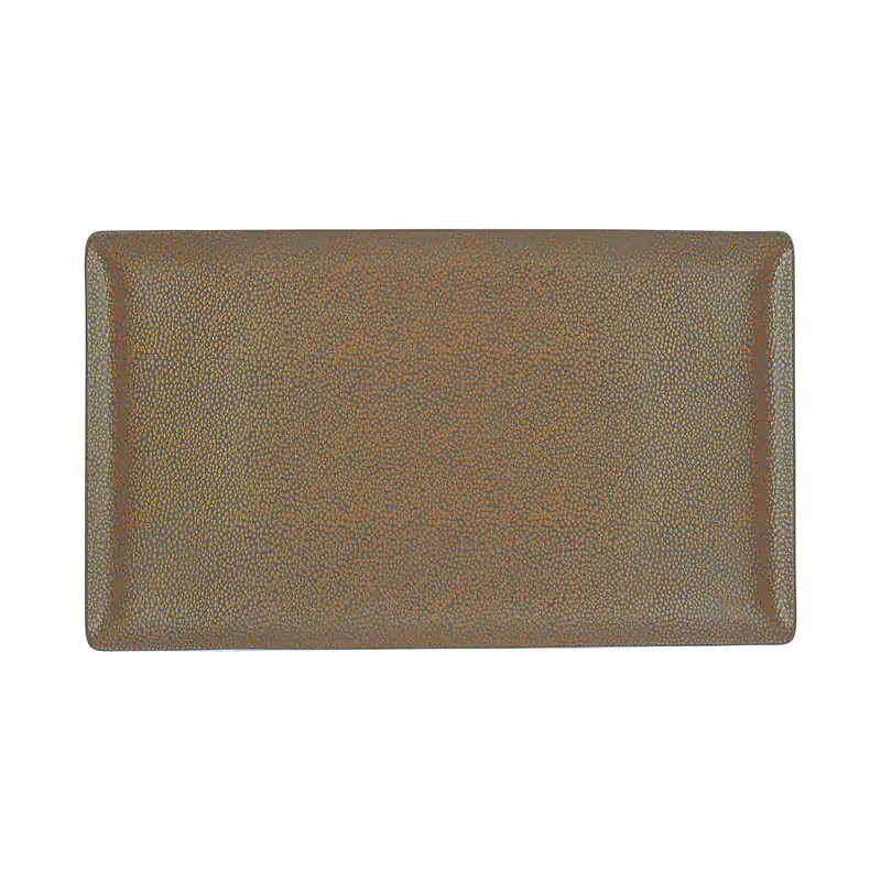 Coupplatte rechteckig 340 x 200 mm metallic gold Versand Am Gleichen Tag