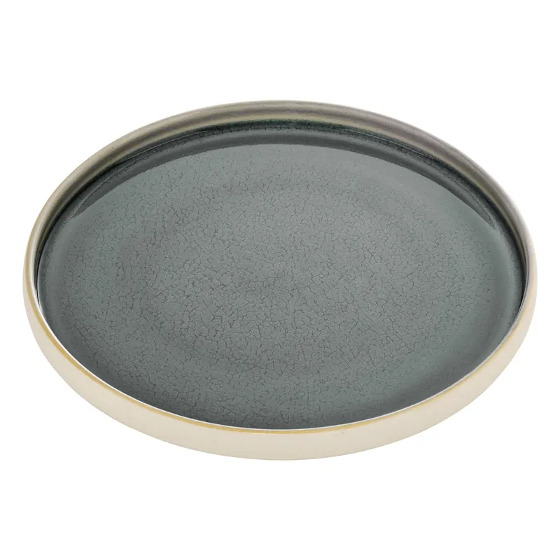 Günstig Teller flach 210 mm / 0,34 l grau Nara grau