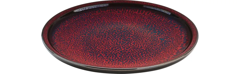 Top-Angebot Coupteller flach rund 250 mm rot Glow