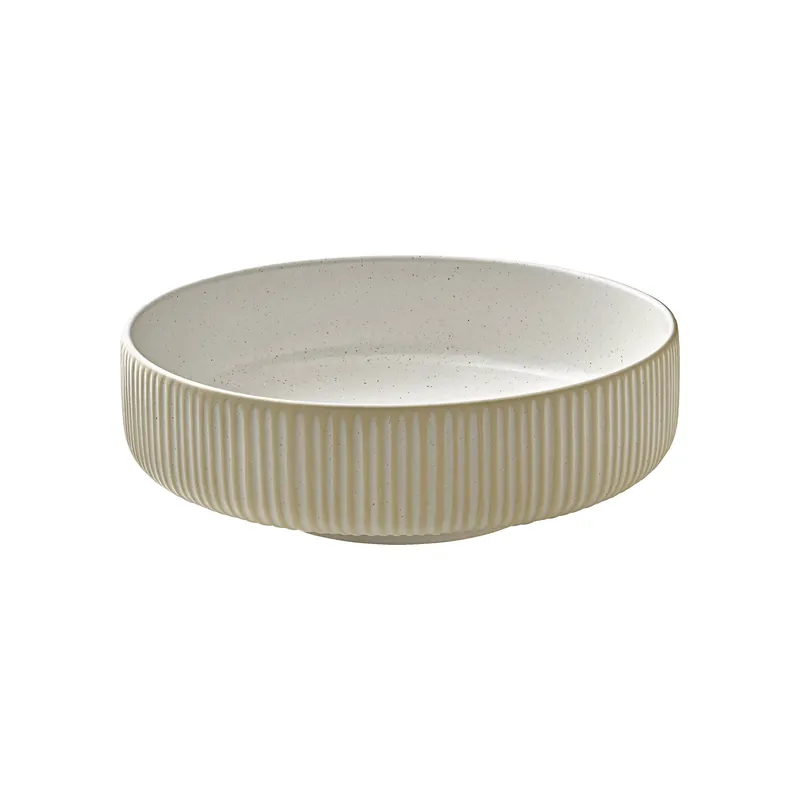 Schnäppchen Schüssel rund Relief 160 mm / 0,71 l weiß Nara weiß