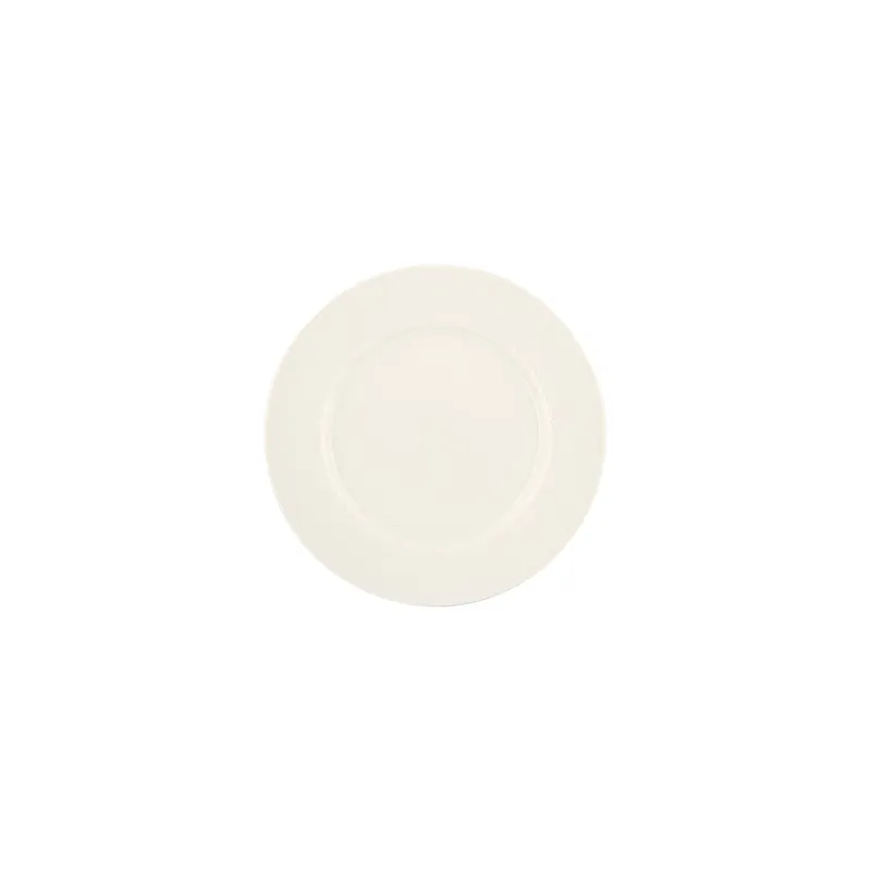 Teller flach rund Fahne 165 mm light Purity Pearls Highlight