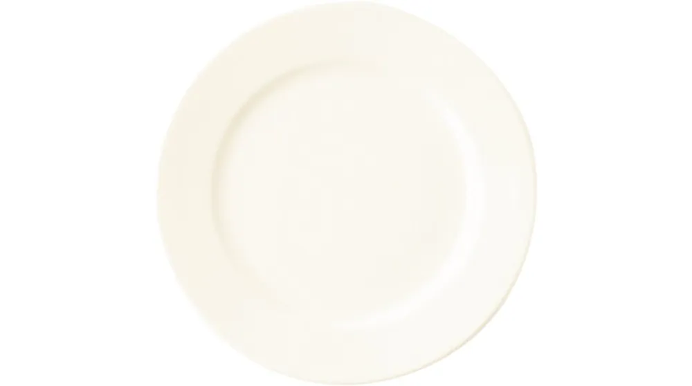 Teller flach 250 mm creme Banquet Preisreduziert