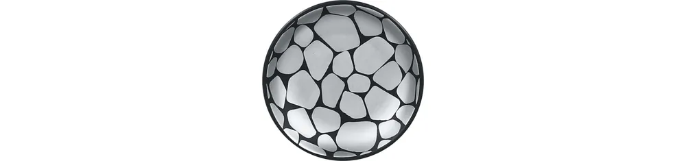 Must-Have Butterschale 90 mm / 0,13 l silber / schwarz