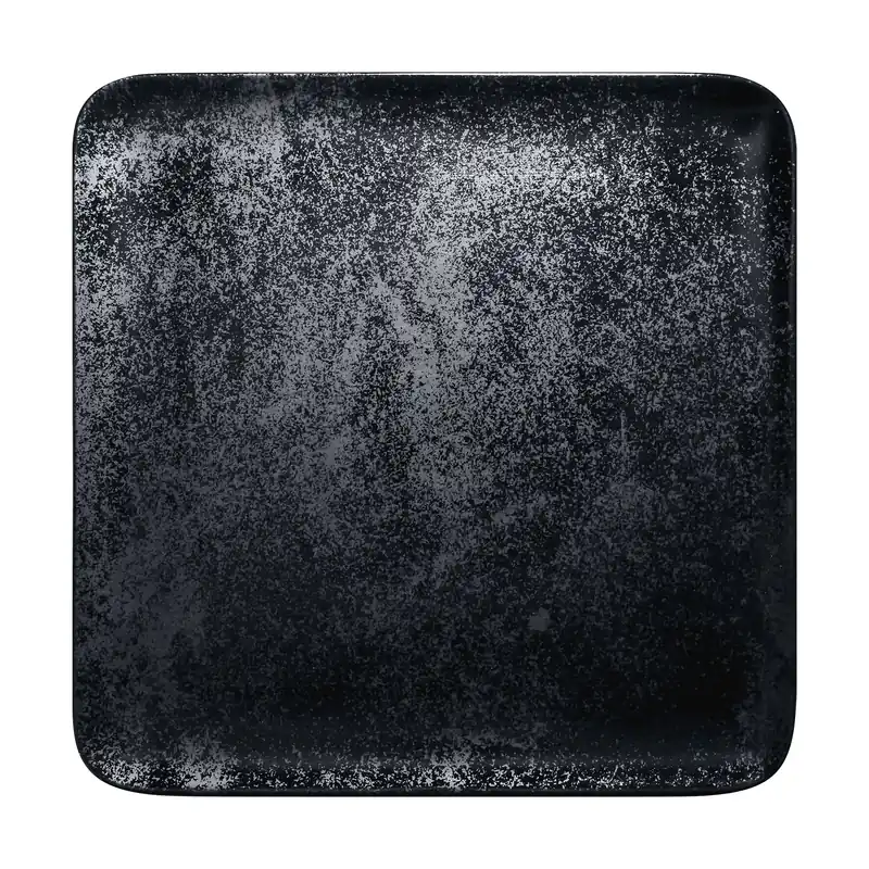 Top-Seller Teller quadratisch 330 x 330 mm Karbon