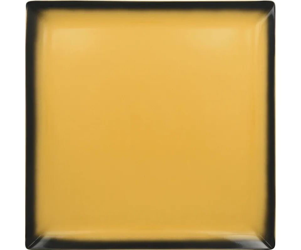 Sonderangebot Teller quadratisch 302 x 302 mm gelb