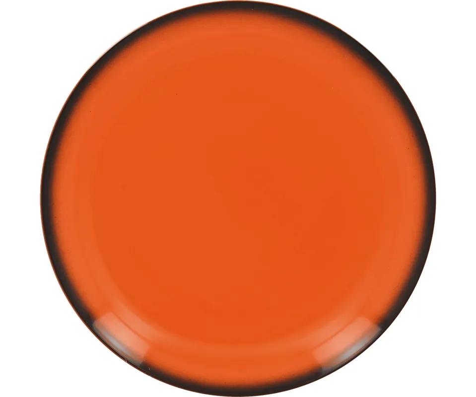 Nur Heute Coupteller flach 290 mm orange Lea