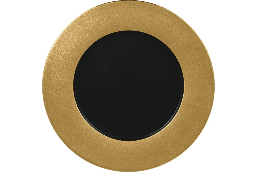Teller flach 290 mm gold Garantierte Lieferung