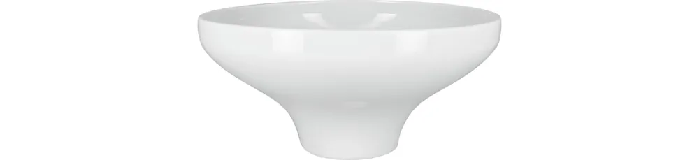 Highlight Schale rund 182 mm / 0,95 l plain-white auch als Cloche für Bambusdämpfer 180 mm Moon