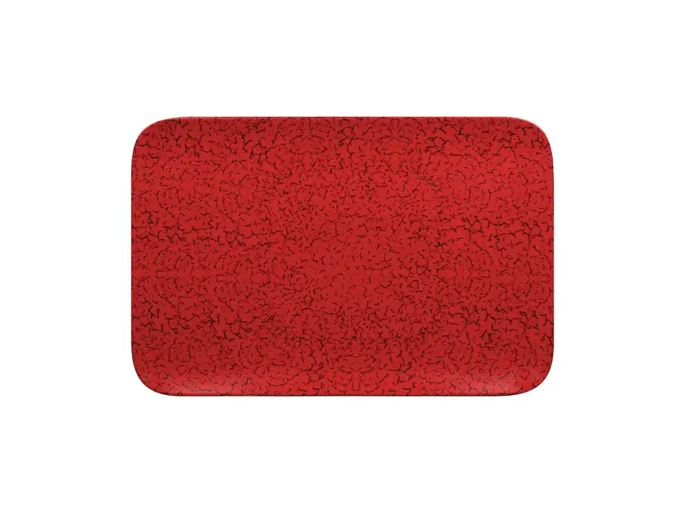Sonderangebot Platte rechteckig 330 x 220 mm rot
