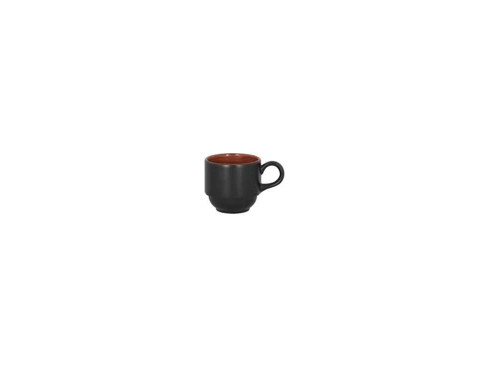 Geprüft Tasse stapelbar 60 mm / 0,09 l walnut
