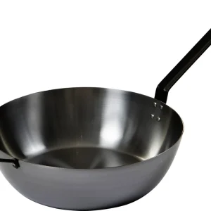Markenware Eisenpfanne, schwer, hoch Ø 36cm