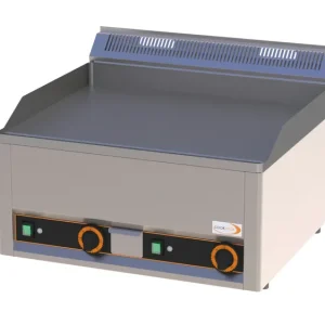 Elektro-Grillplatte glatt 2 Heizzonen 660 x 600 x 290 mm Meistverkauft