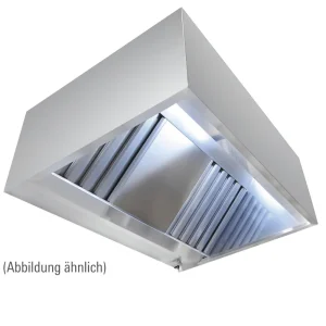 Saisonangebot Wandhaube in Kastenform, 2000 x 1100 x 450 mm, Typ A