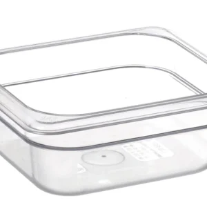 Zertifiziert GN-Behälter GN 1/6 176 x 162 x 65 mm Polycarbonat transparent