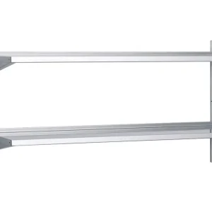 Begrenztes Angebot 2 Wandborde mit Wandkonsolen mit 20 mm Aufkantung 1800 x 300 x 700 mm