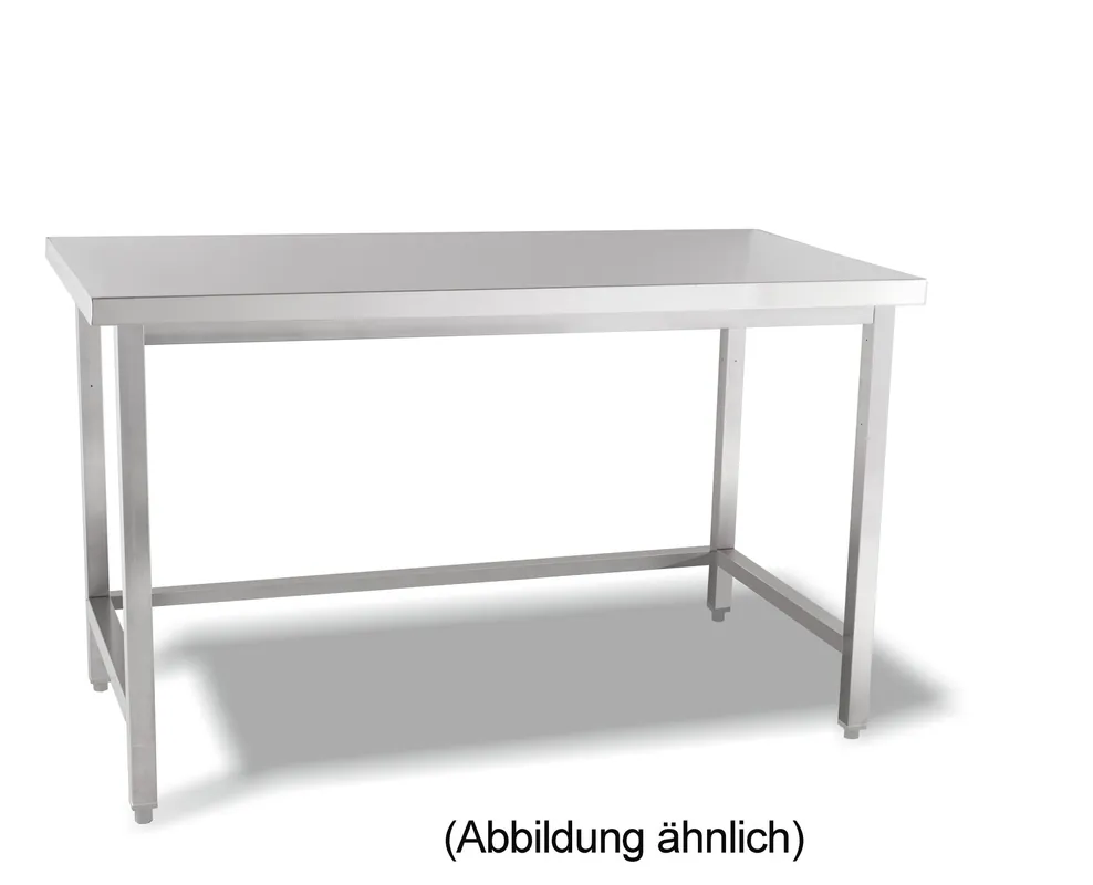 Arbeitstisch verschweißt o. Ablageboden ohne Aufkantung 1700 x 600 x 850 mm Top-Preis