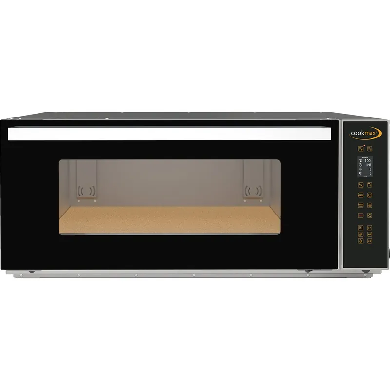 Billig Ladenbackofen 2x600x400/ programmierbare Steuerung / mit Boiler