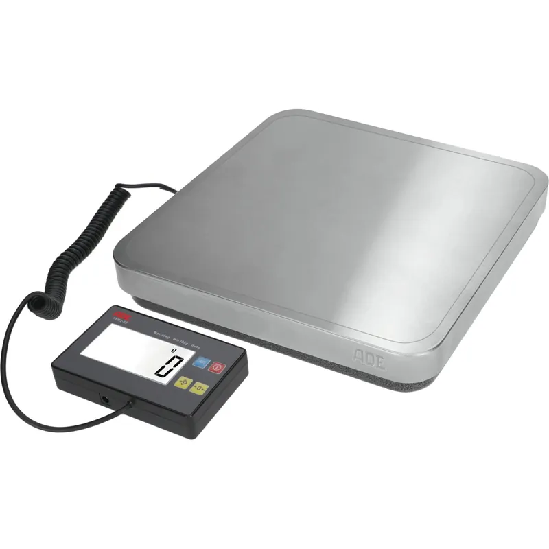 Beliebt Elektronische Plattformwaage bis 60 kg Netz- und Batteriebet. 300 x 300 x 54 mm
