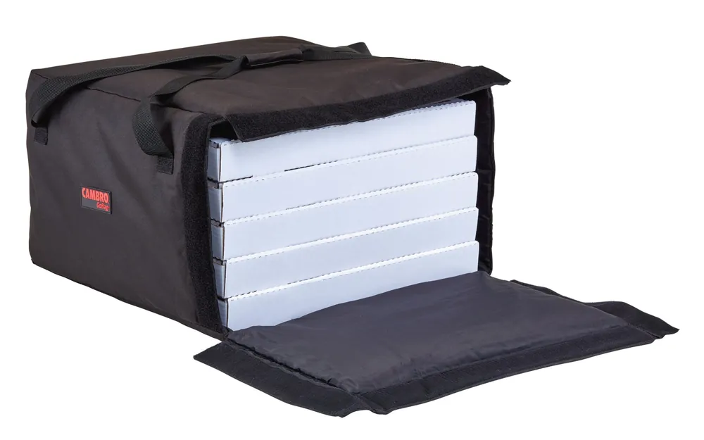 Pizza-Transporttasche Go Bag, schwarz, für 2 x 457 mm Pizzaschachteln Neuheit