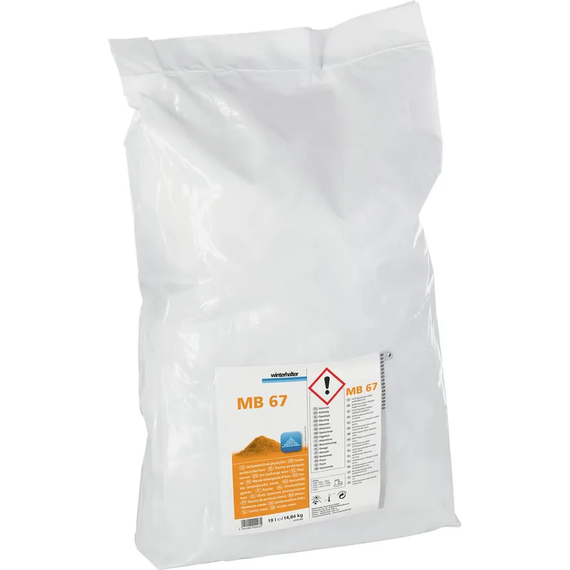 Ionenaustauscherharz MB 67 / Folienbeutel 19,00 l Abverkauf