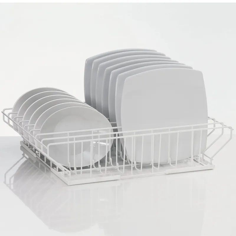 Günstig Tellerkorb Drahtgitter trapezförmig Größe XL / 8 Reihen / 615 x 500 x 128 mm