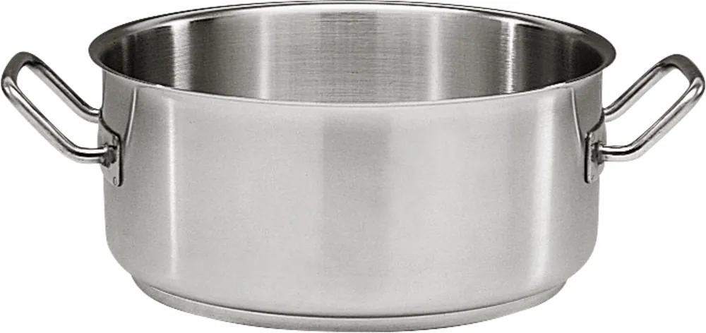 Bratentopf flach "Cookmax Economy" 16 cm Geprüft