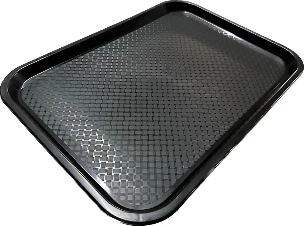 Serviertablett PP 34,1 x 26,2 cm schwarz Neuheit