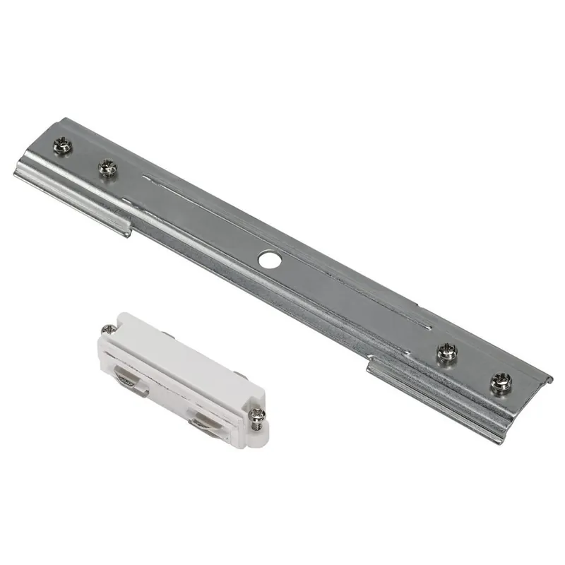 1-Phasen Schienensystem, Einbauschiene, Längs-Verbinder, weiss Top-Seller