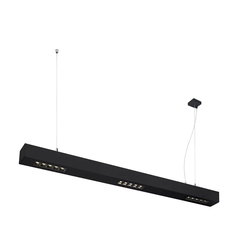 Direkt Vom Hersteller LED Pendelleuchte Q-Line in Schwarz 3x15W 4000K